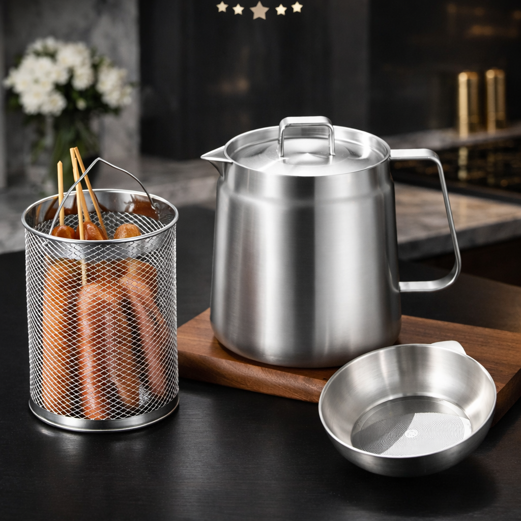 FryMaster – RVS inductie/gas frituurpan 2L