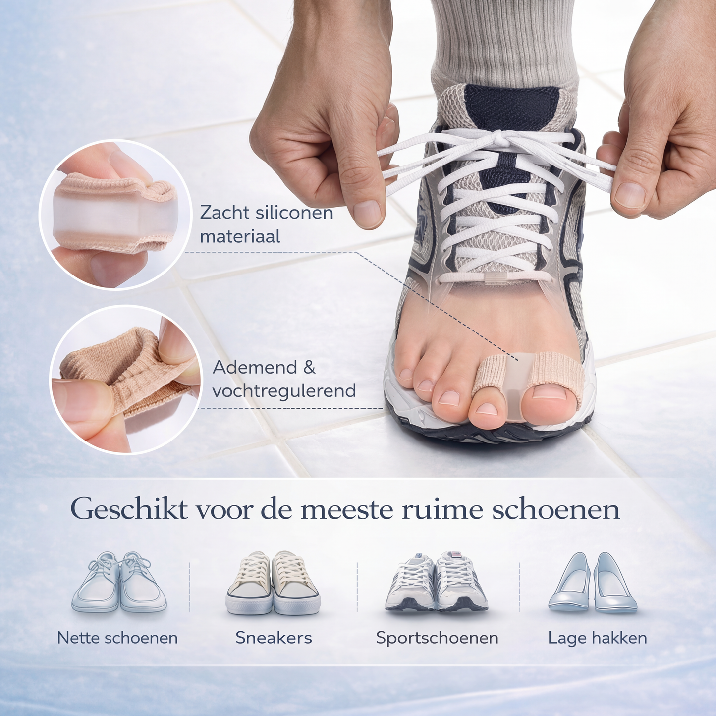 BelleToe – Voor perfecte tenen in slippers & open schoenen