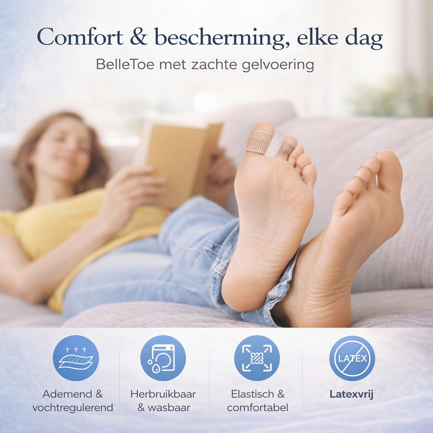BelleToe – Voor perfecte tenen in slippers & open schoenen