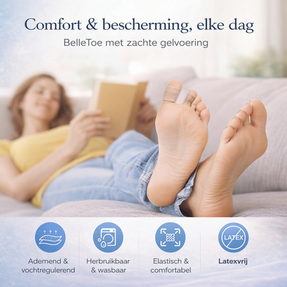 BelleToe – Voor perfecte tenen in slippers & open schoenen
