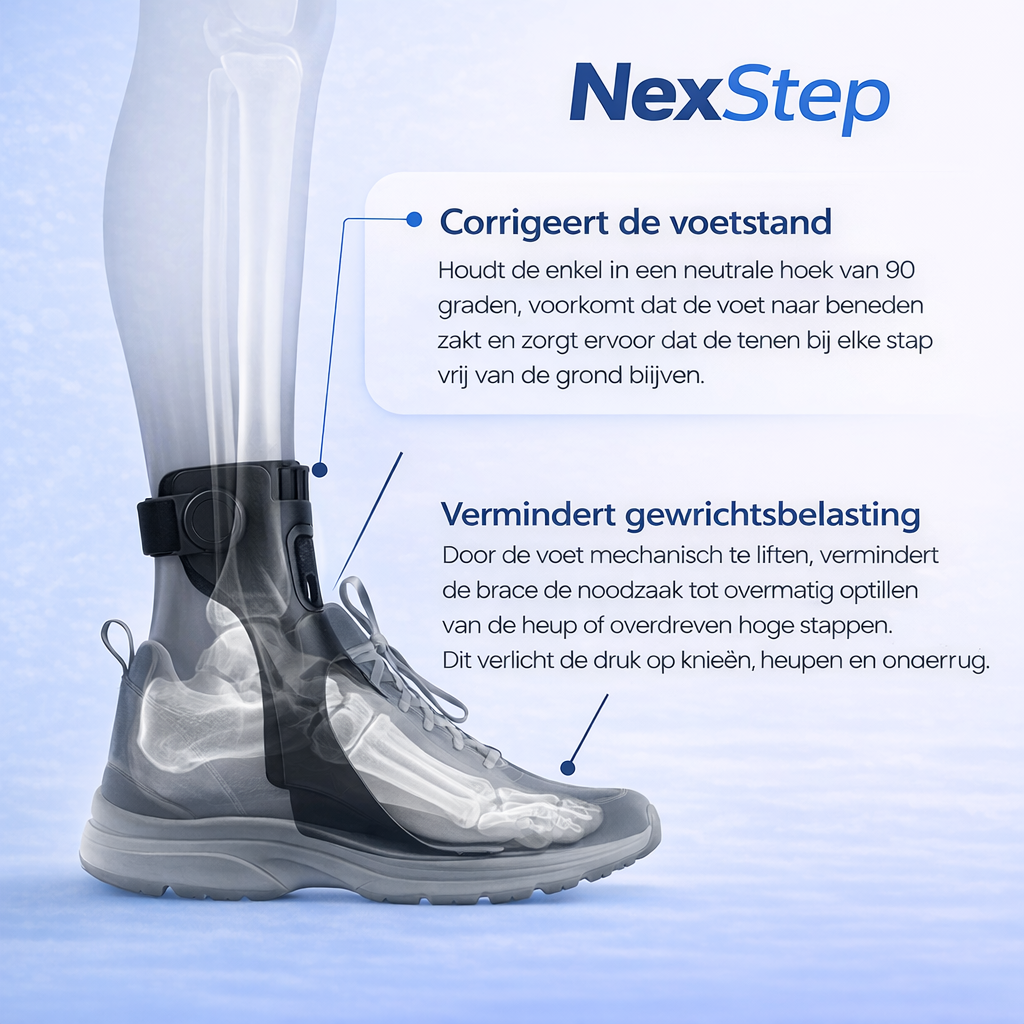 NexStep - De perfecte voetbrace