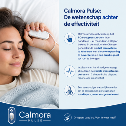 Calmora Pulse - Ervaar rust in minuten