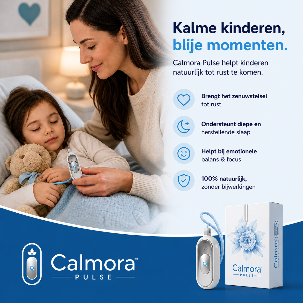 Calmora Pulse - Ervaar rust in minuten