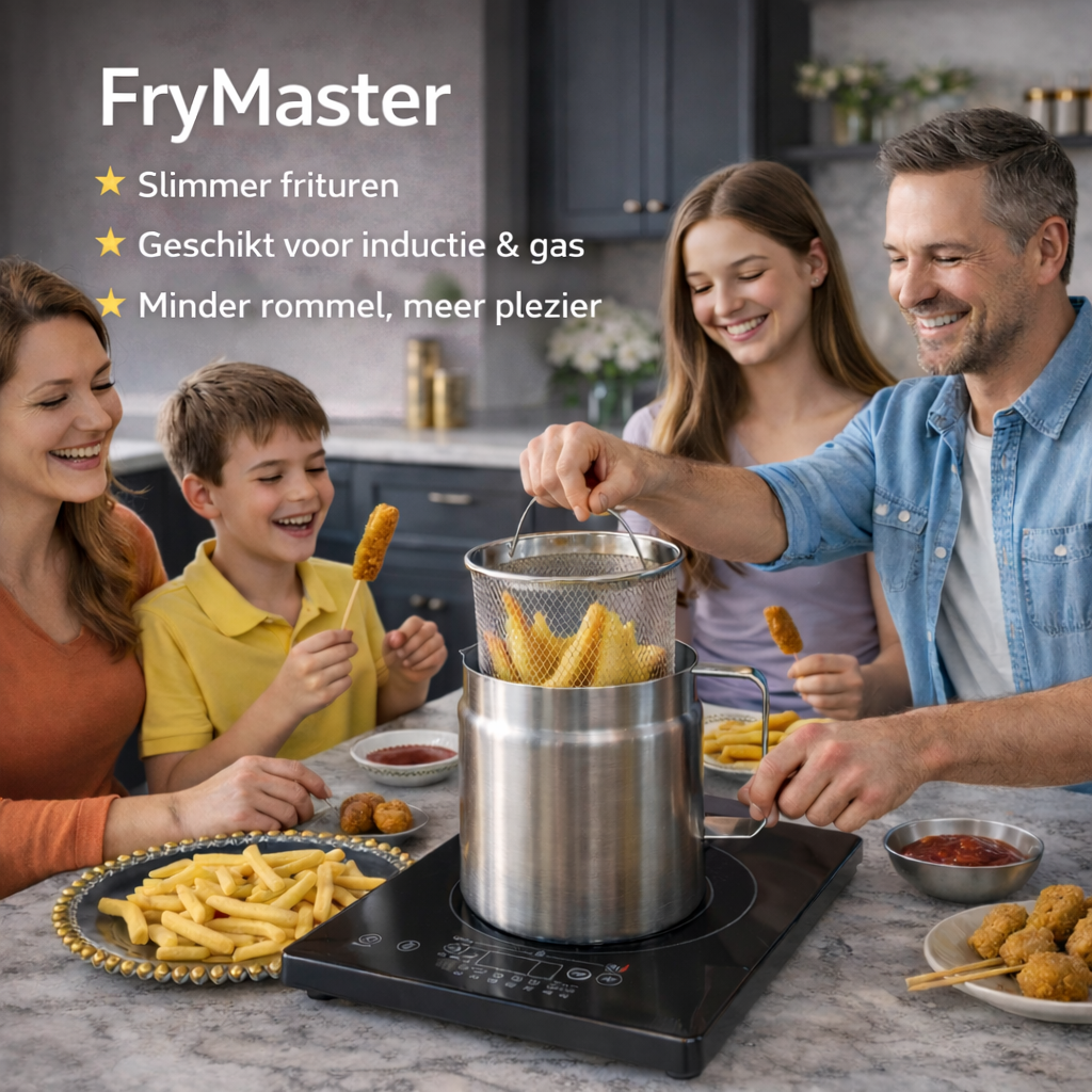 FryMaster – RVS inductie/gas frituurpan 2L