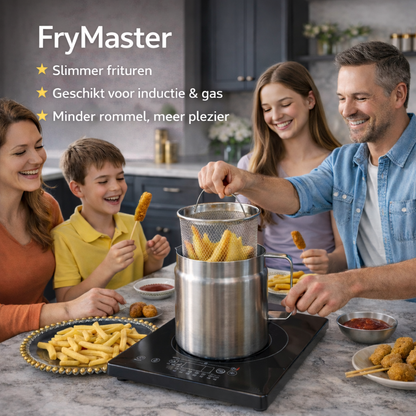 FryMaster – RVS inductie/gas frituurpan 2L