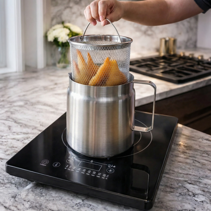 FryMaster – RVS inductie/gas frituurpan 2L